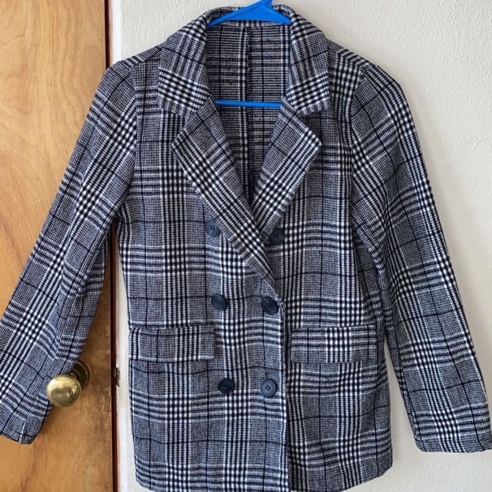 Womens Multicolor Blazer